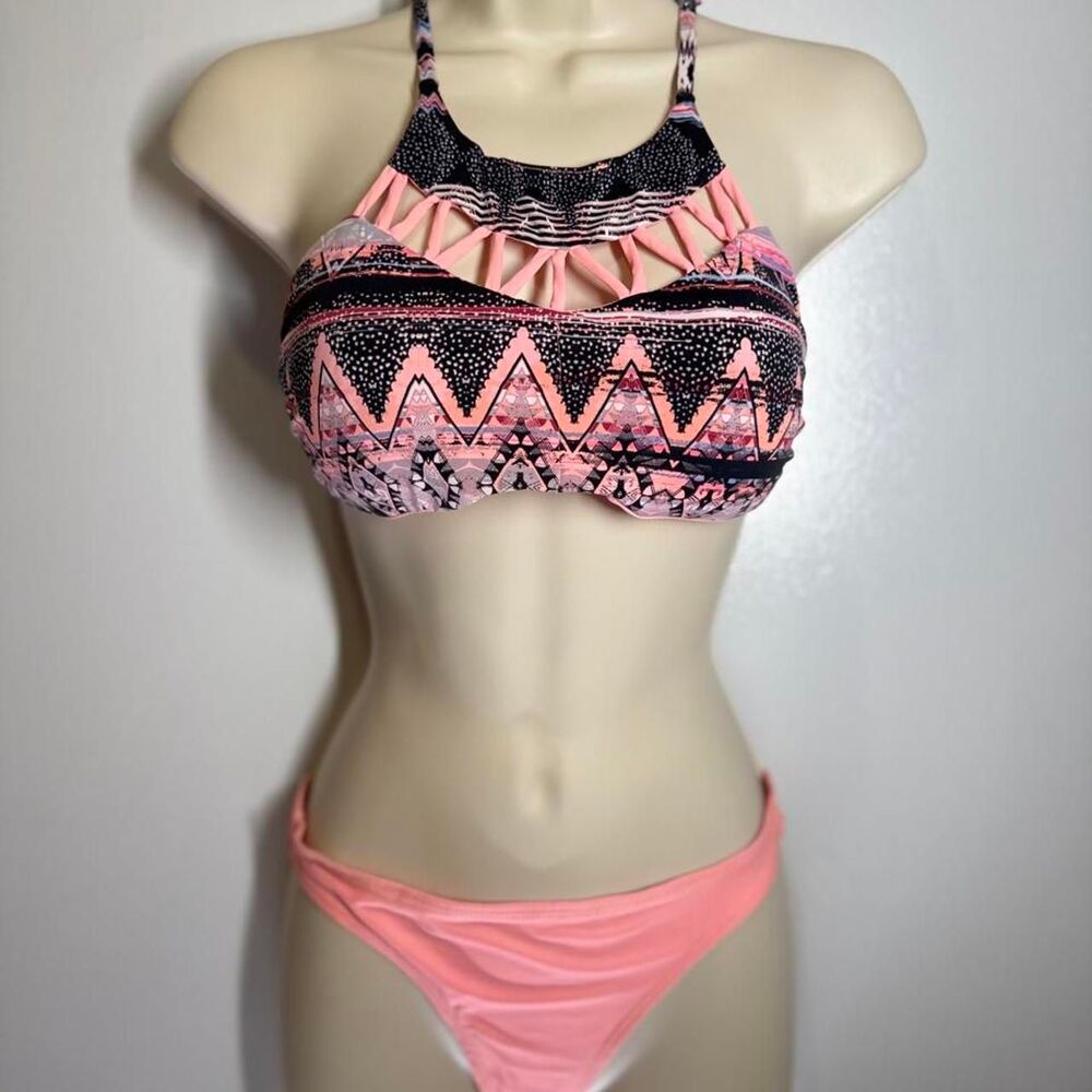 Rue-stiic Women's multi Bikinis-and-tankini-sets
